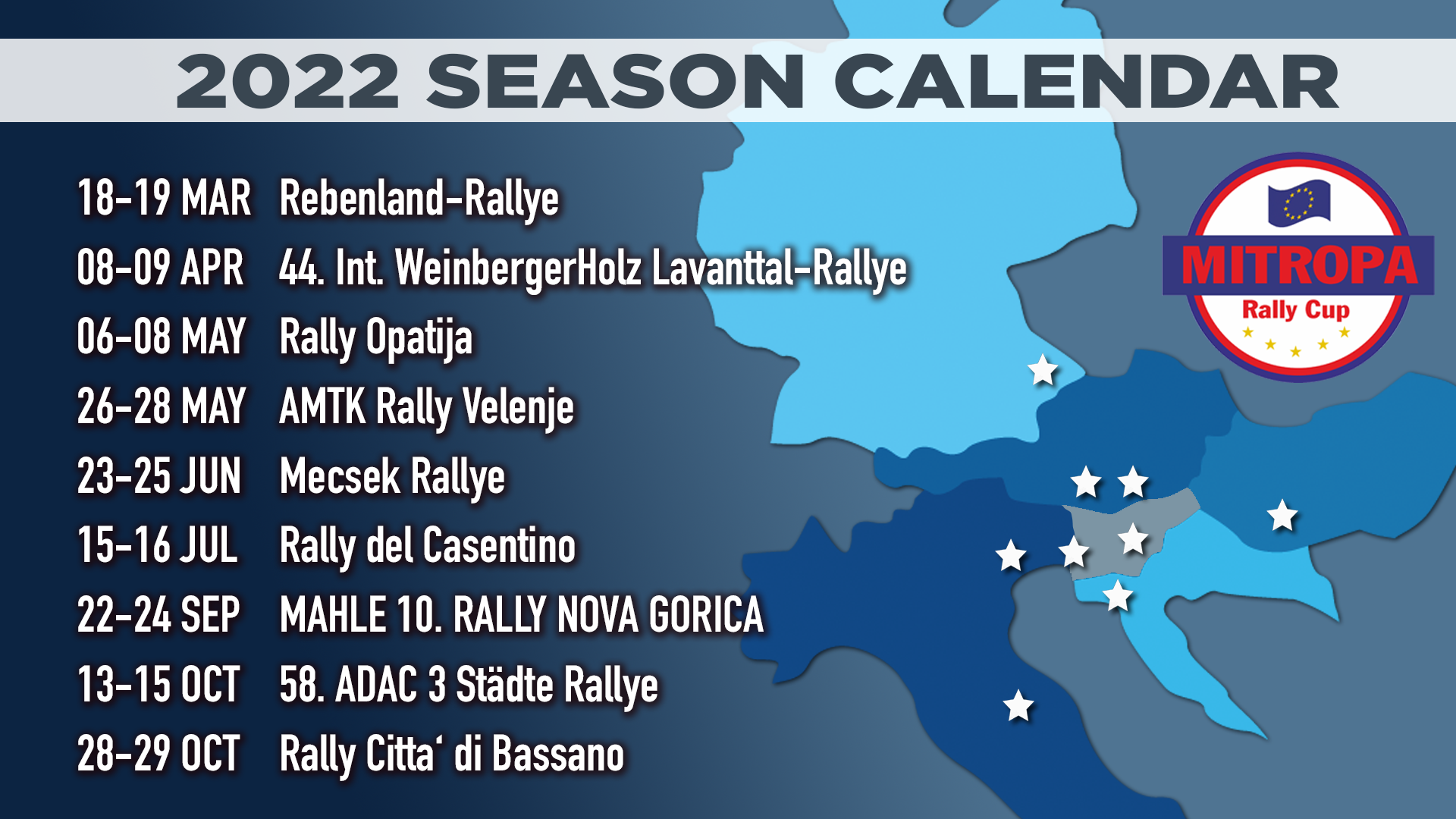 Motorsportkalender Rallye-Termine 2022 – FOR RALLYE – ˈfɔːr ˈræli